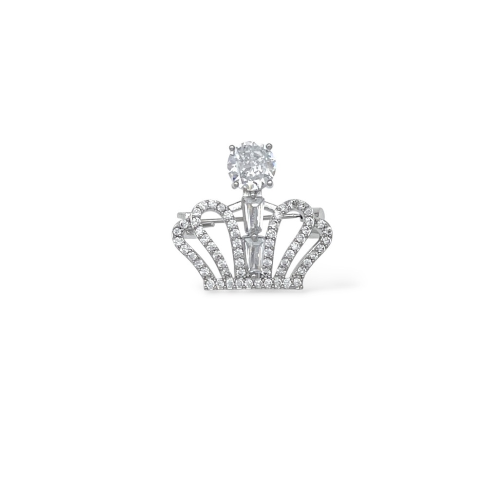 Corona -Spilla con Zirconia - SP-506-553