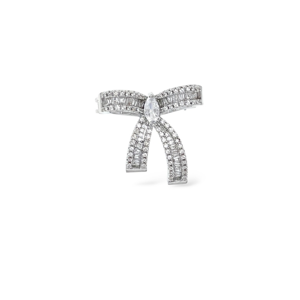 Fiocco-Spilla con Zirconia - SP-506-547