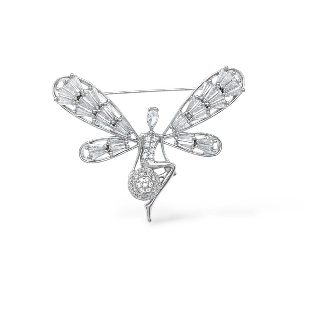 Fata-Spilla con Zirconia - SP-506-511
