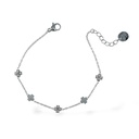 Quadrifoglio-Bracciale in Acciaio - BR-103-AA6808B