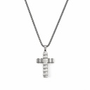 Croce-Collana da Uomo in Acciaio - CL-775-95