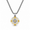 Stella Polare -Collana Lunga da Uomo in Acciaio - CL-600-H419