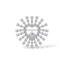 Cuore-Spilla con Zirconia - SP-506-514