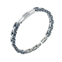 corda metallica Punto Luce -Bracciale Uomo in Acciaio - BR-775-105