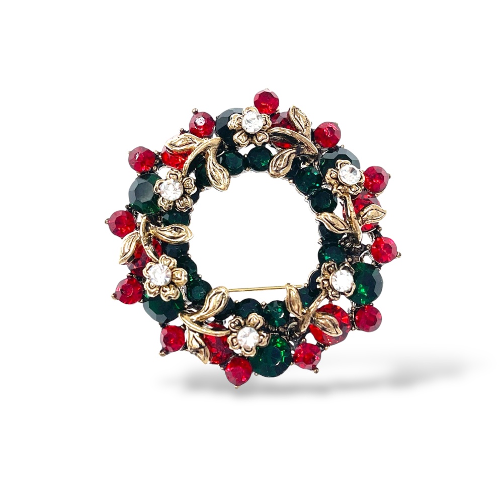 Ghirlanda di Natale-Spilla di Natale - SPM-312-508