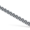 Catena 6mm-Bracciale da Uomo in Acciaio - BAU-208-577 8MM