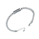 Semplice-Bracciale in Acciaio da Uomo - BAU-600-H15