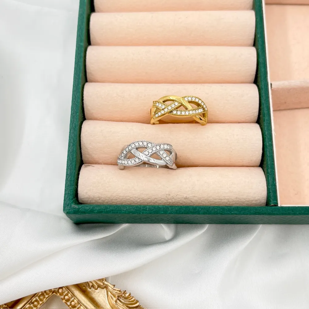 catena -Anello Regolabile in Acciaio - AAR-103-AA5173R