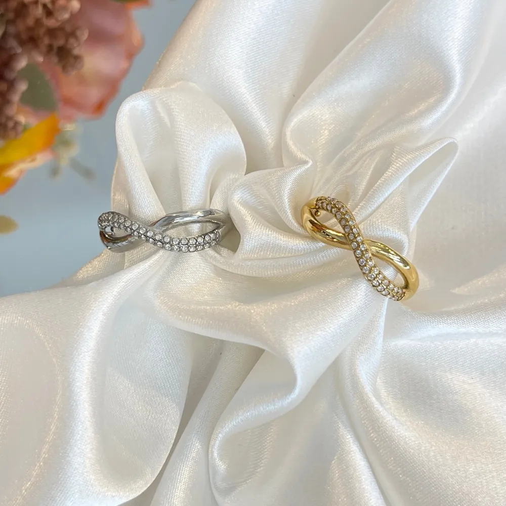 Infinito-Anello Regolabile in Acciaio - AAR-103-AA5544R