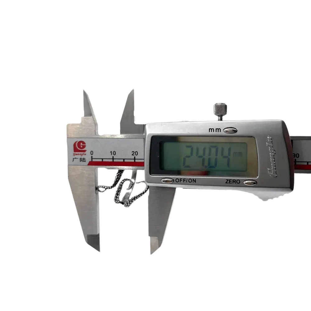 [AAU-518-25] Polpo-12Pz Anelli in Acciaio con Misure - AAU-518-25