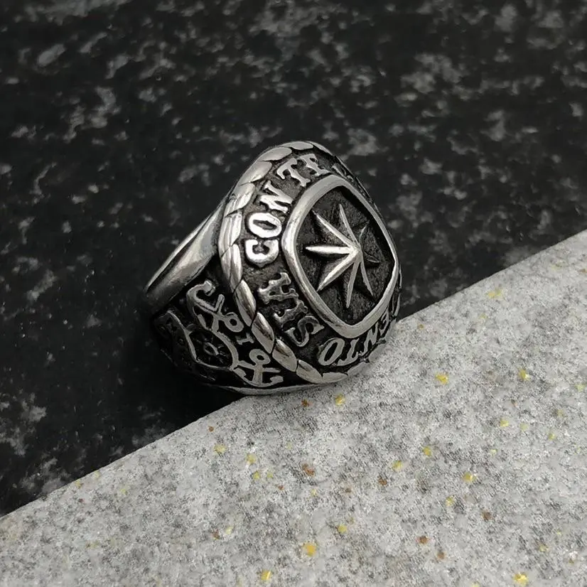 Stella Polare-12Pz Anelli in Acciaio - AAU518-150