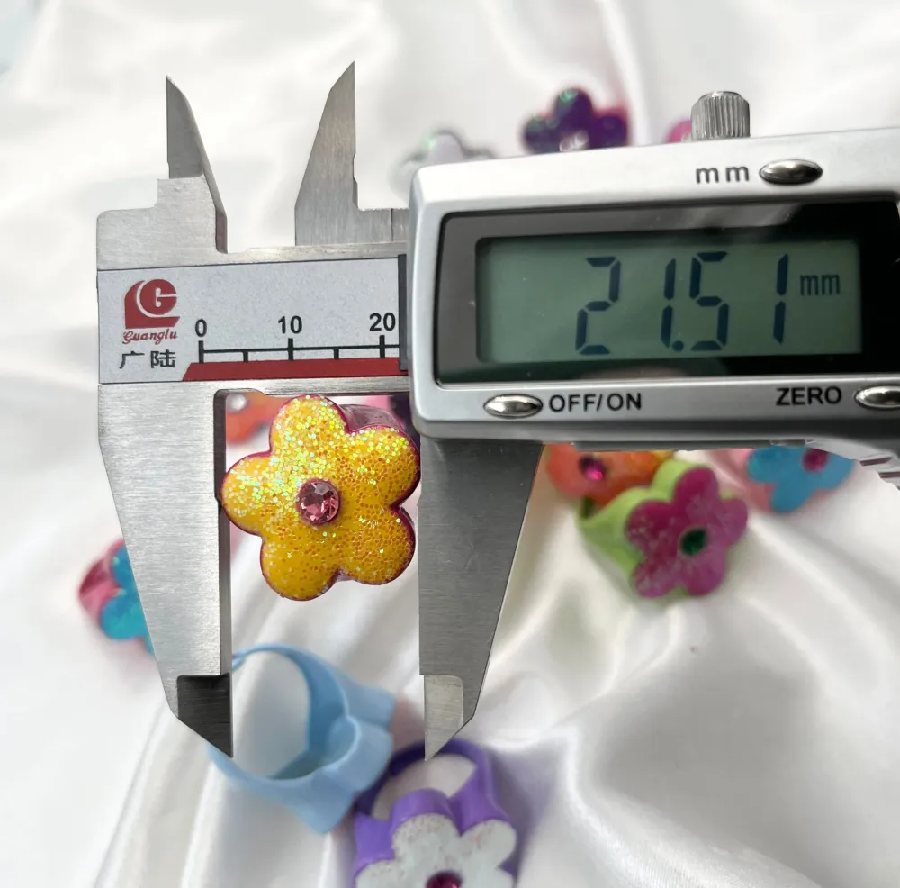 [AMR-109-Fiore] Fiore -36pz Anelli in Metallo Regolabili - AMR-109-Fiore