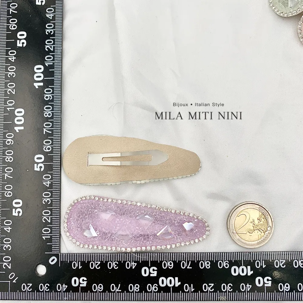 Strass-12Pz Clic Clac per Capelli - AXC-143-10