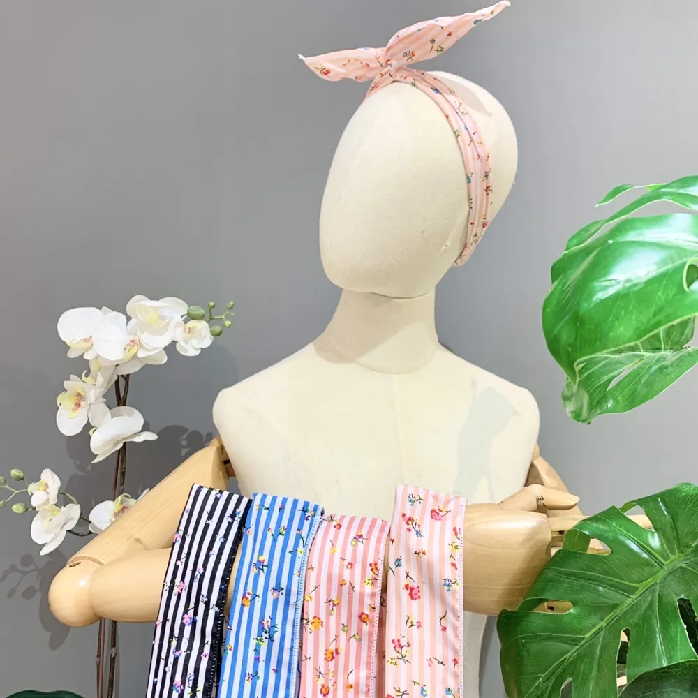 [AXC-552-A07-2] Fantasia-20pz Fasce per Capelli con Ferretto - AXC-552-A07-2