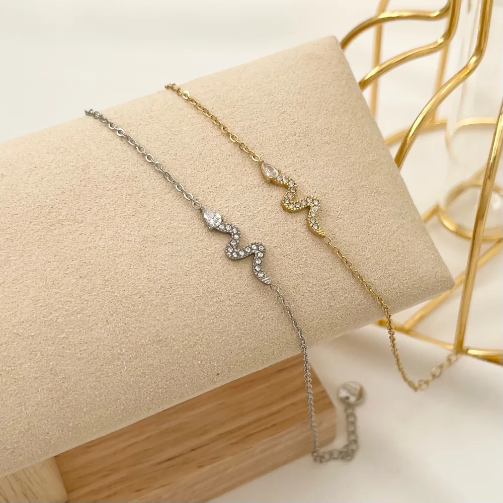 Serpente-Bracciale in Acciaio - BAC-103-AA1962B