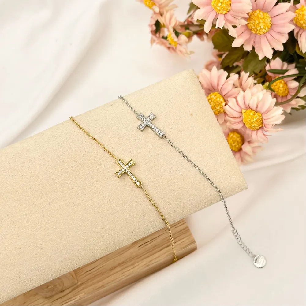 Croce-Bracciale in Acciaio EMANA - BAC-103-AA2815B