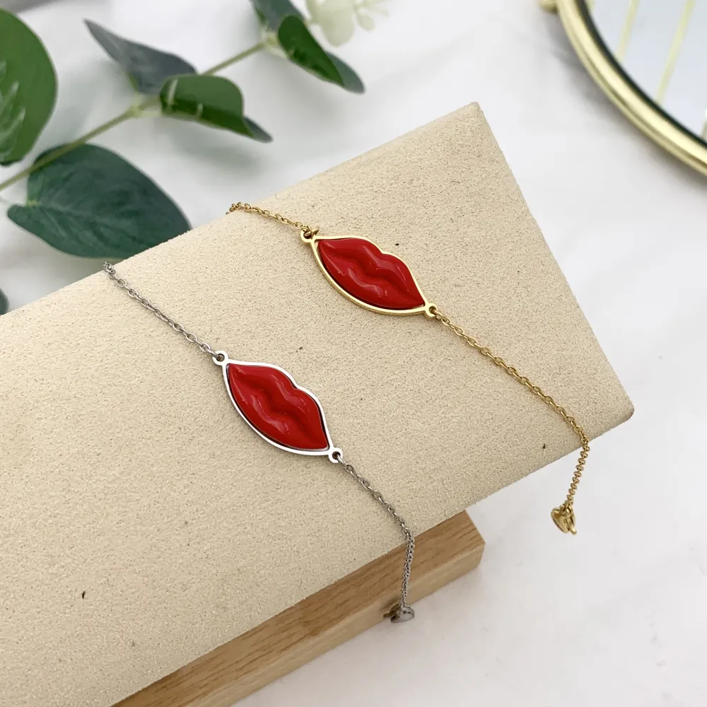 Bocca-Bracciale in Acciaio con Chiusura - BAC-103-AA4058B