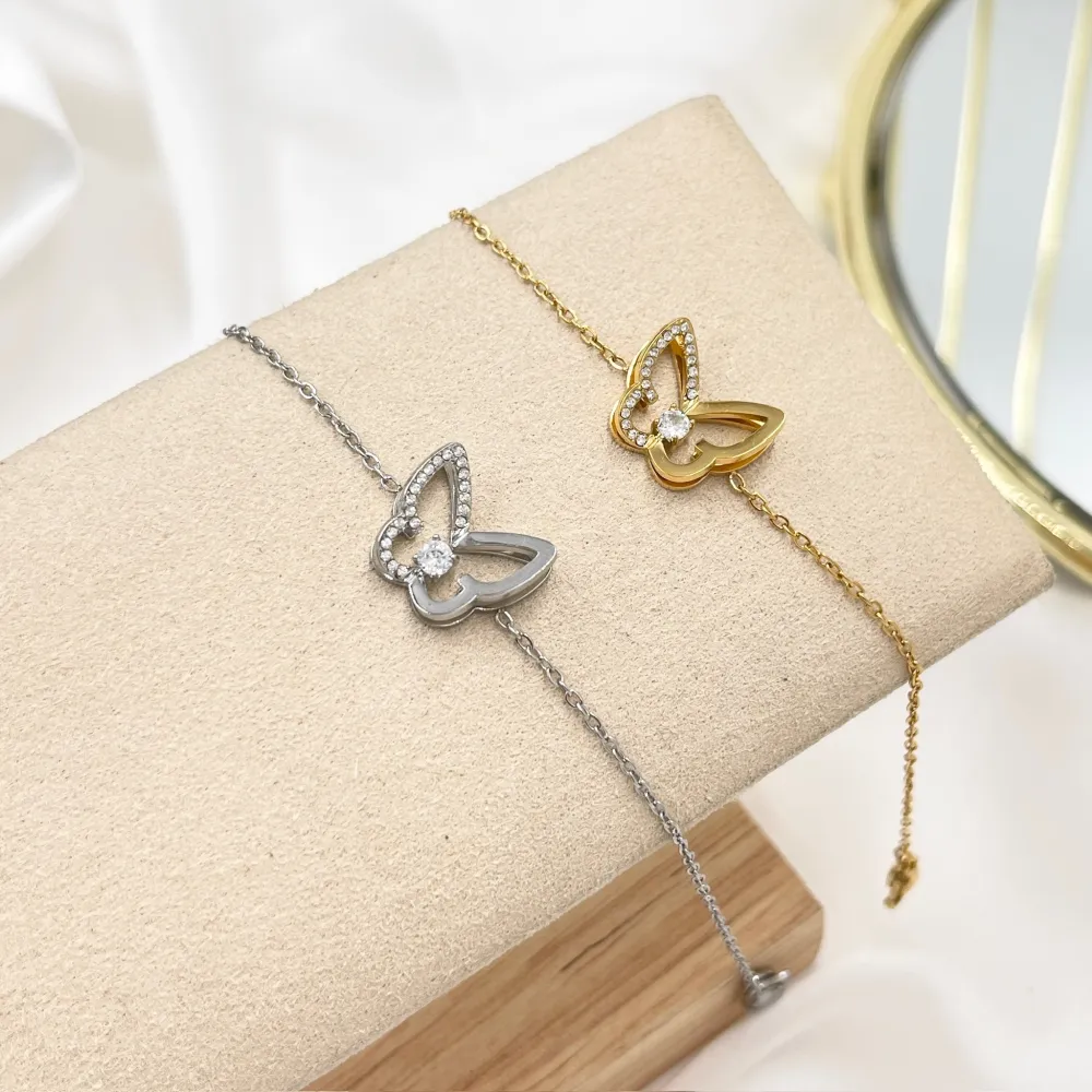 Farfalla-Bracciale in Acciaio - BAC-103-AA4104B