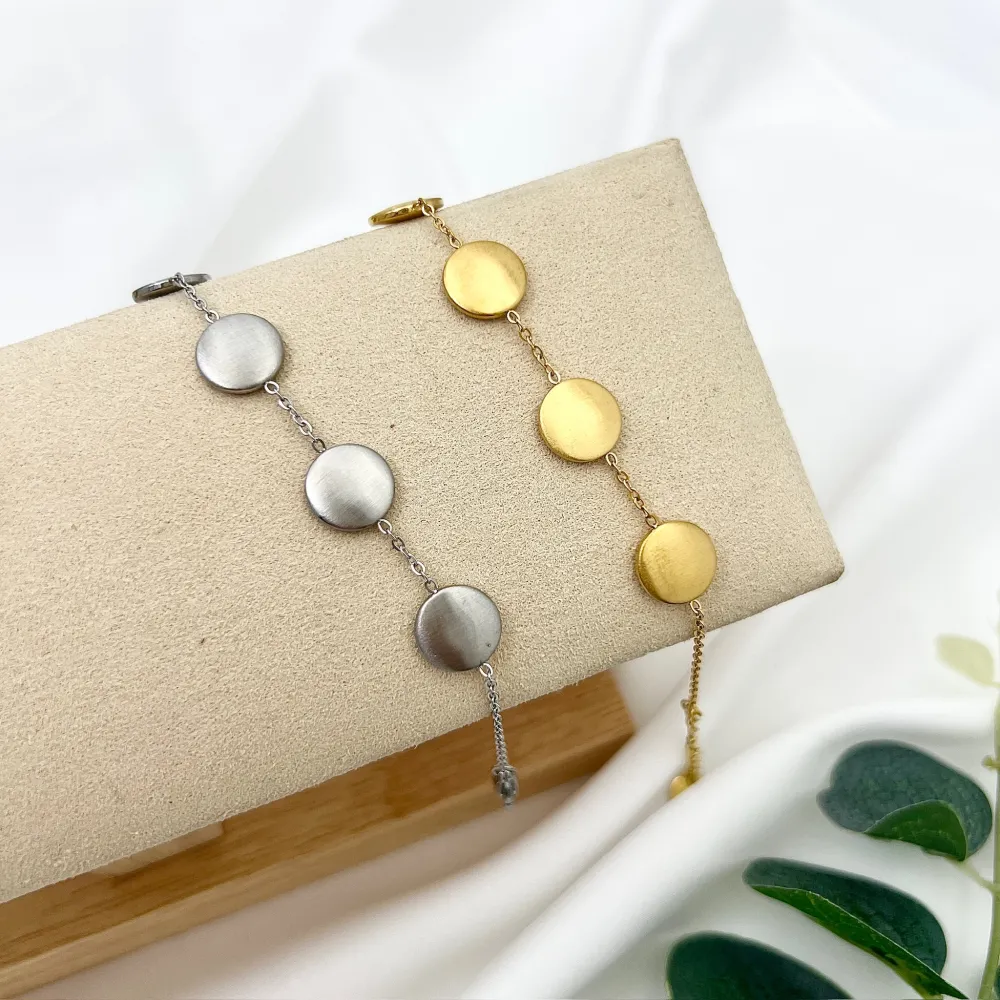 Tondo -Bracciale in Acciaio - BAC-103-AA4288B