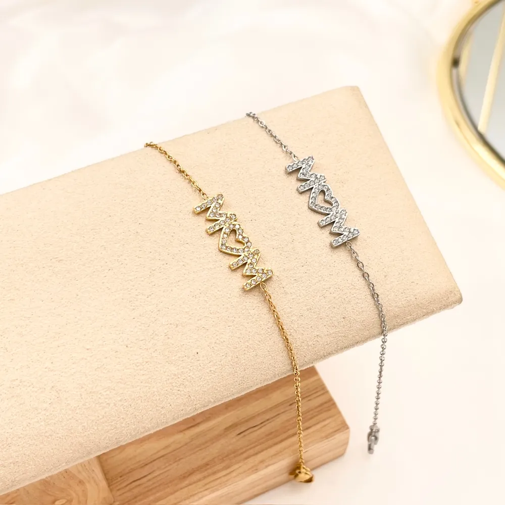 Mamma-Bracciale in Acciaio - BAC-103-AA4357N