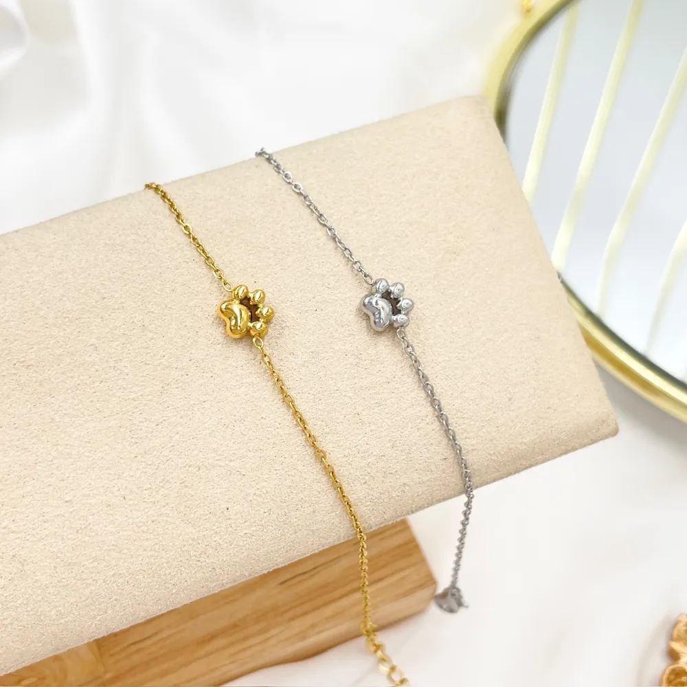 Zampa-Bracciale in Acciaio - BAC-103-AA4566B