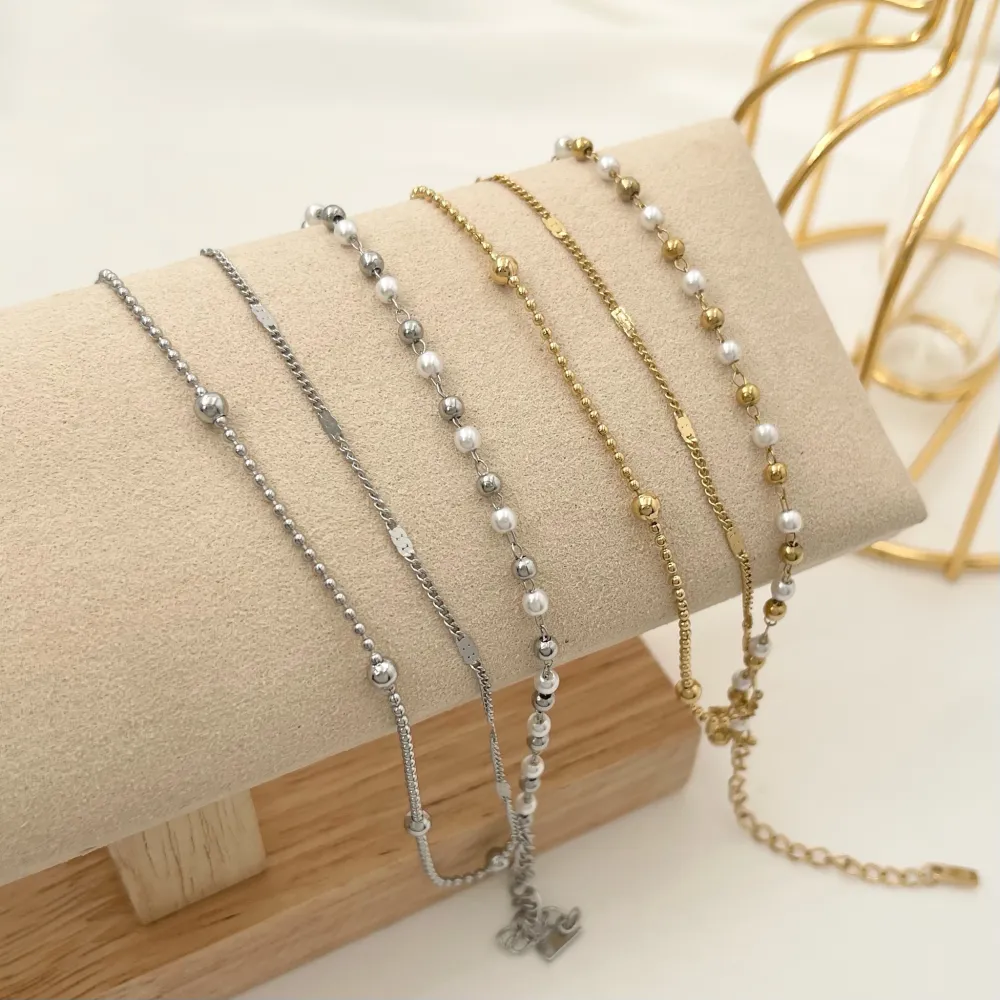 Tre fili -Bracciale in Acciaio - BAC-413-1268