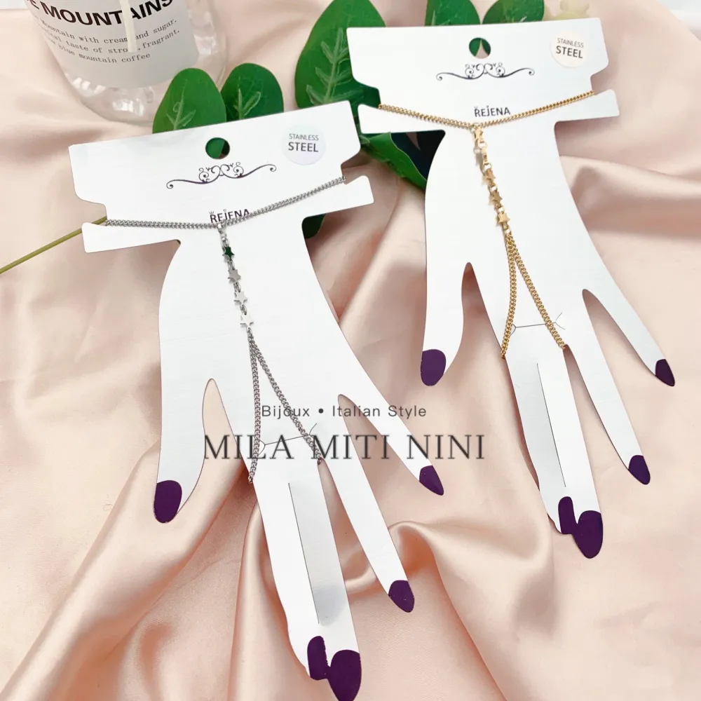 Stella-Baciamano in Acciaio - BAC-413-1841 Modello P