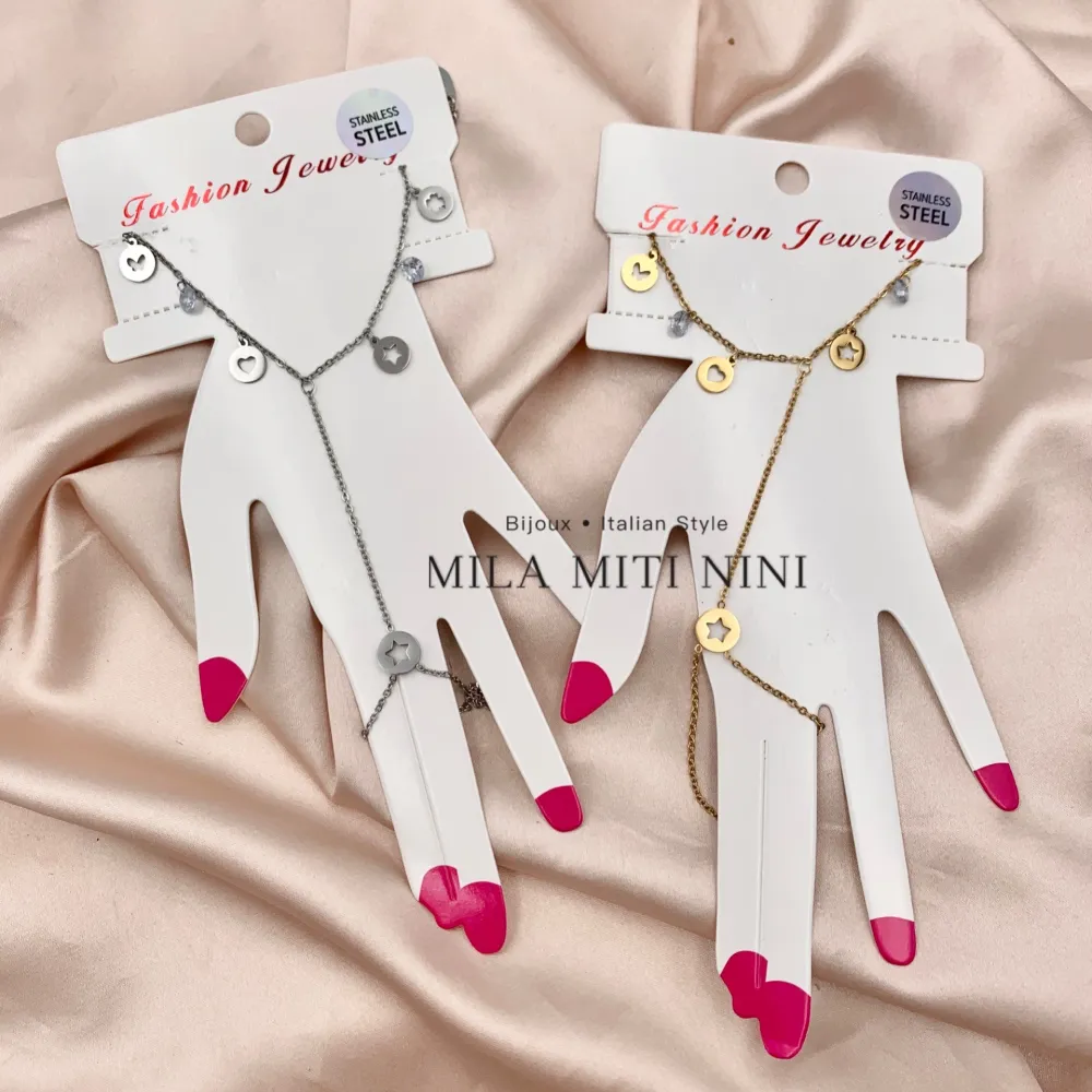 Mix e Zirconia-Baciamano in Acciaio - BAC-413-1953 (Oro Giallo)