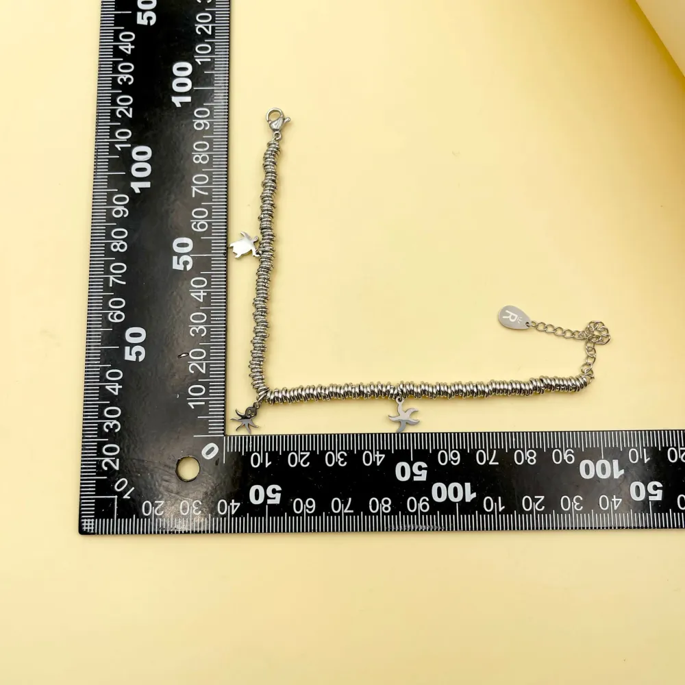 Mare Stella-Bracciale in Acciaio con Chiusura - BAC-413-756