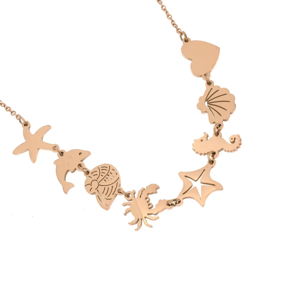 BAC-Soggetti Mare 5375 - Bracciale in Acciaio con Chiusura - BAC-Soggetti Mare 5375 - Bracciale in Acciaio con Chiusura (Argento)