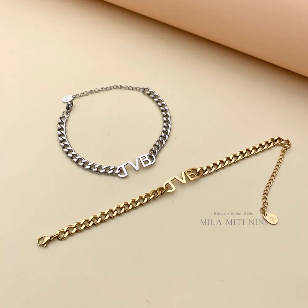 TVB-Bracciale in Acciaio con Chiusura - BAC413-1389