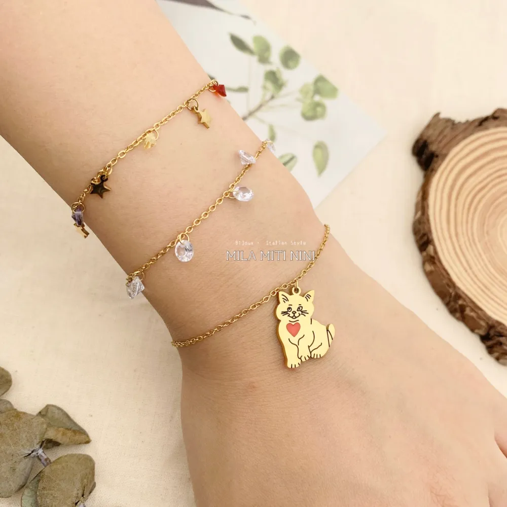 BAC413-2390-P.luci-Bracciale in Acciaio - BAC413-2390-056