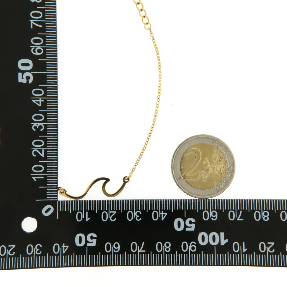 BAC6606-Onda- Bracciale in Acciaio con Chiusura - BAC6606-Onda- Bracciale in Acciaio con Chiusura