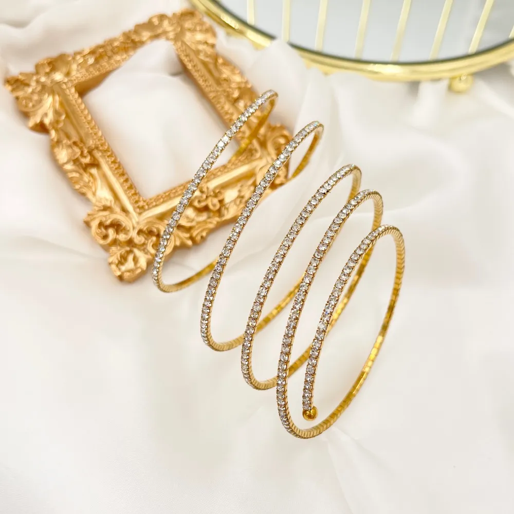 Tennis-Bracciale Rigido in Acciaio - BAR-103-AA3372B