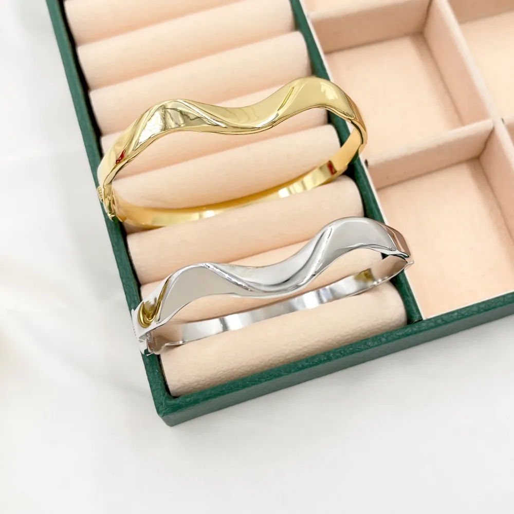 Onda-Bracciale Rigido in Acciaio - BAR-413-044