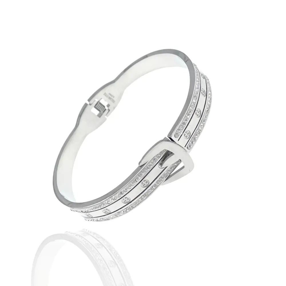 Cintura-Bracciale Rigido in Acciaio - BAR-413-2056 (Oro Giallo)