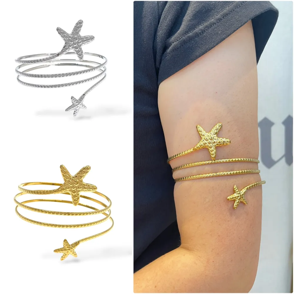 Stella Marina-Bracciale da Braccio in Acciaio - BAR-759–76