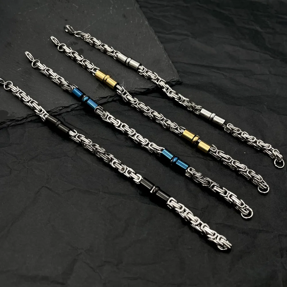 Catena-Bracciale Uomo in Acciaio - BAU-208-298