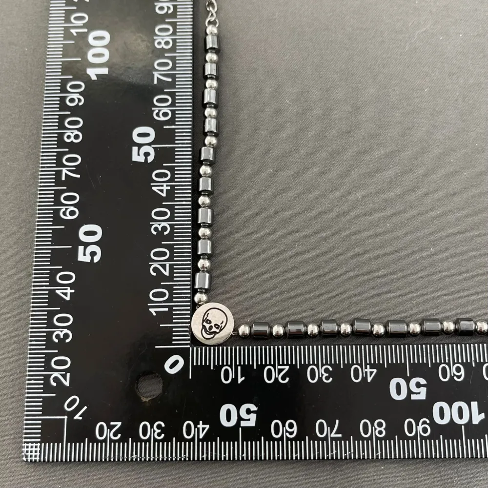 Teschio-Bracciale in Acciaio da Uomo - BAU-600-B111S