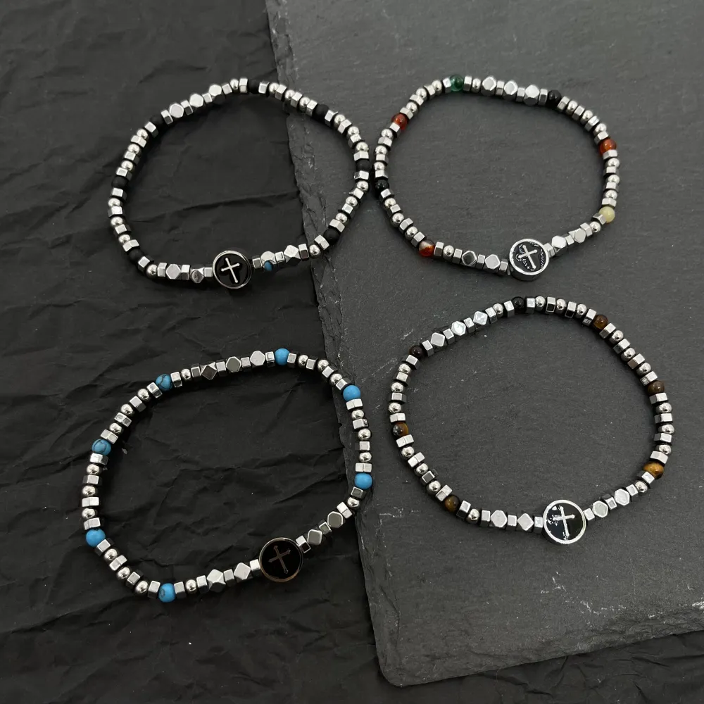 Croce-Bracciale Elastico in Acciaio - BAU-600-H241