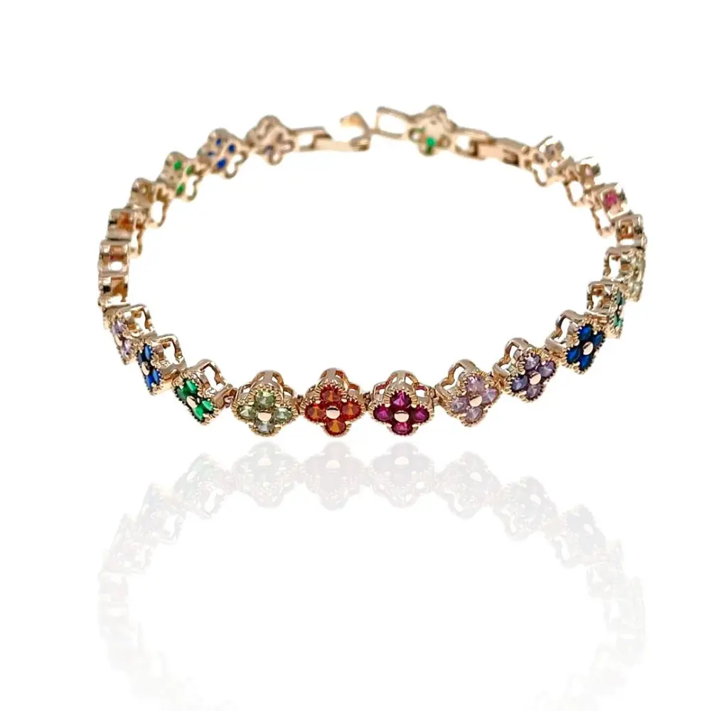 Fiore-Bracciale con Zirconia - BMC-109-F360