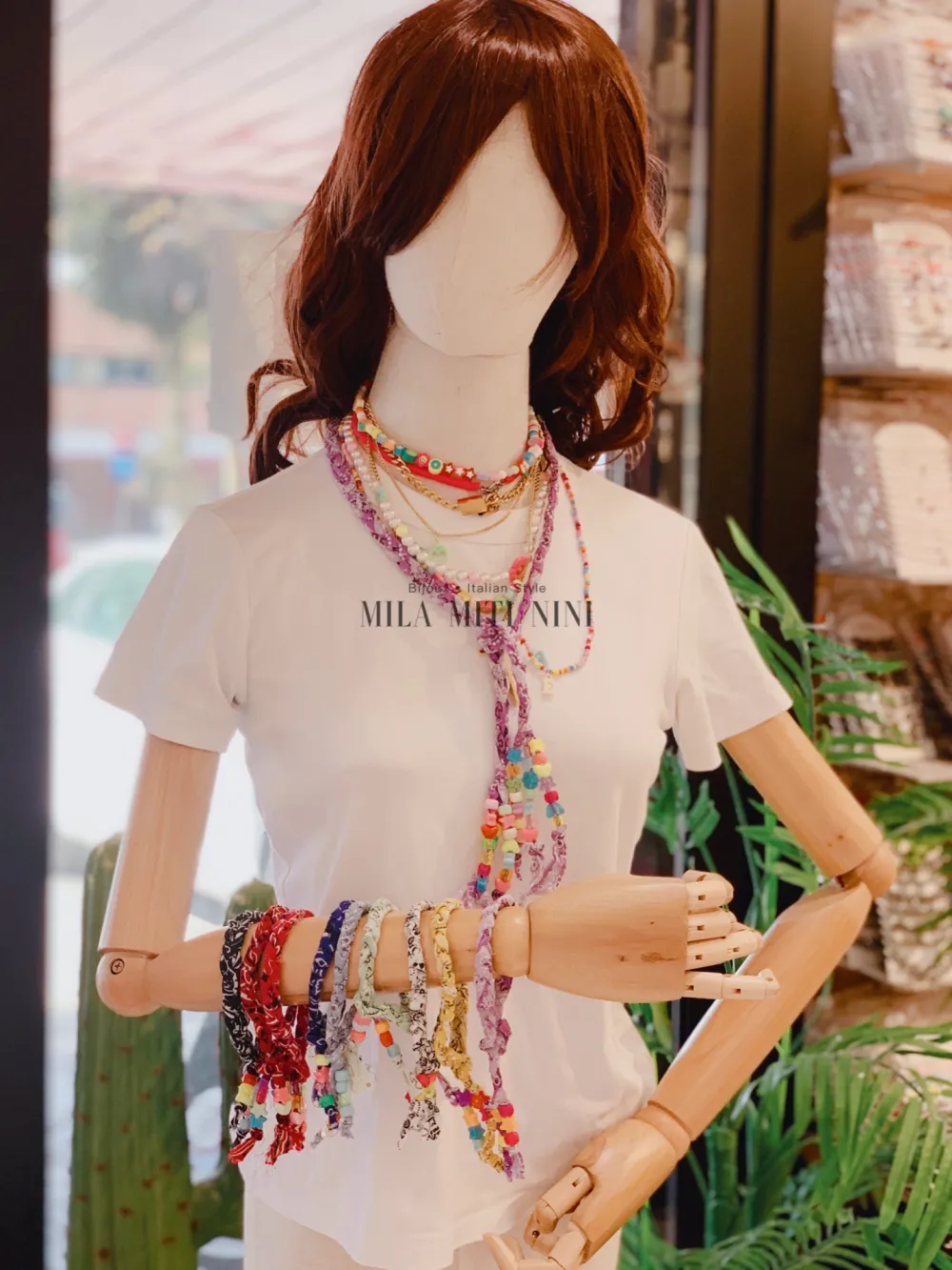 BMM316-D9-Banda con Perline- Bracciale - BMM316-D9-Banda con Perline- Bracciale