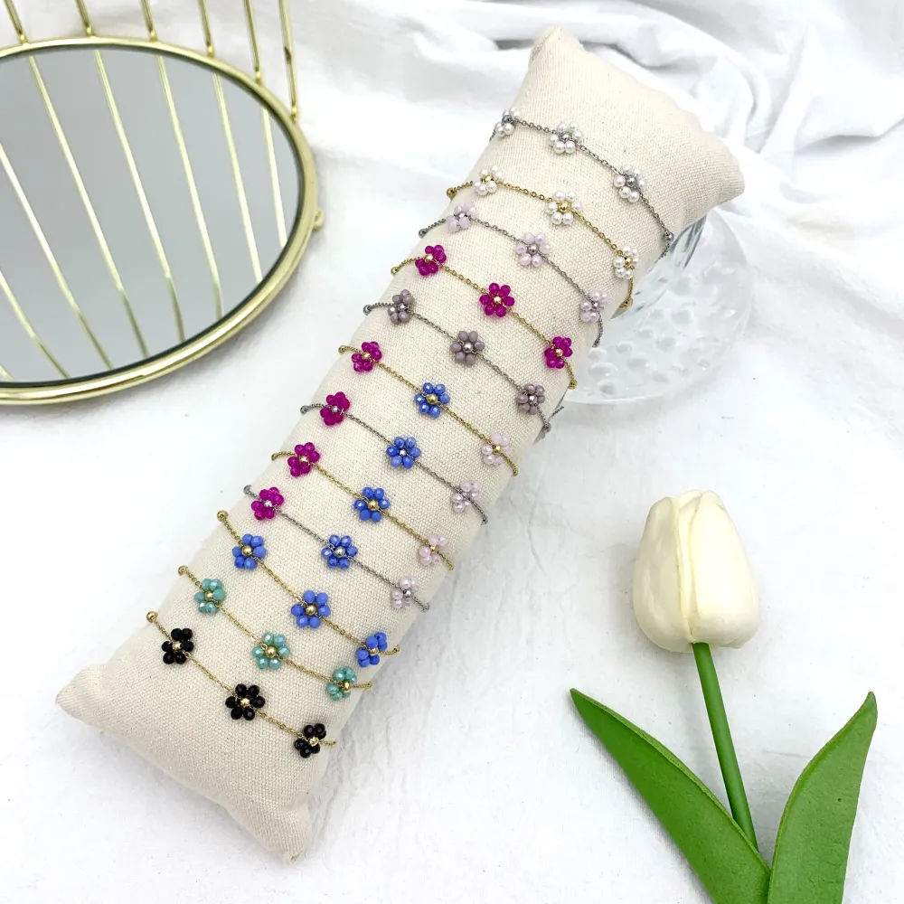 Margherita Cristalli-12Pz Bracciali in Acciaio - BPA-103-AA08B (MIX)