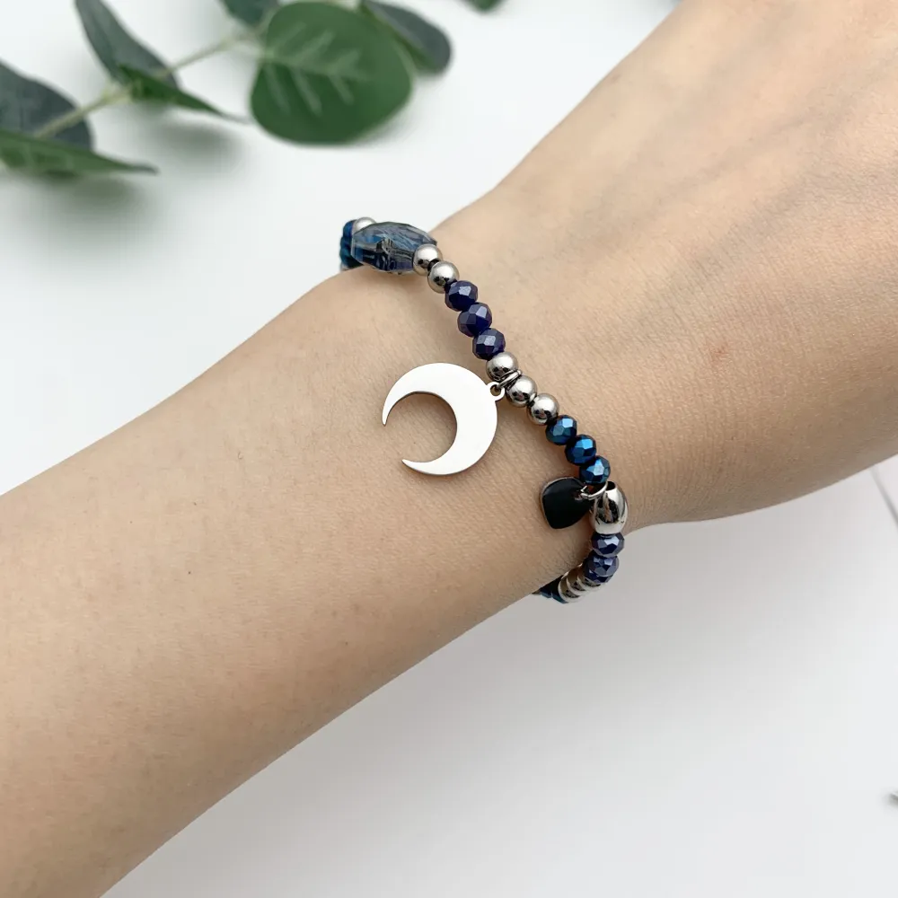 [BPA413-520] 12Pz Bracciali Elastici in Acciaio+Cuscino in Omaggio - BPA413-520