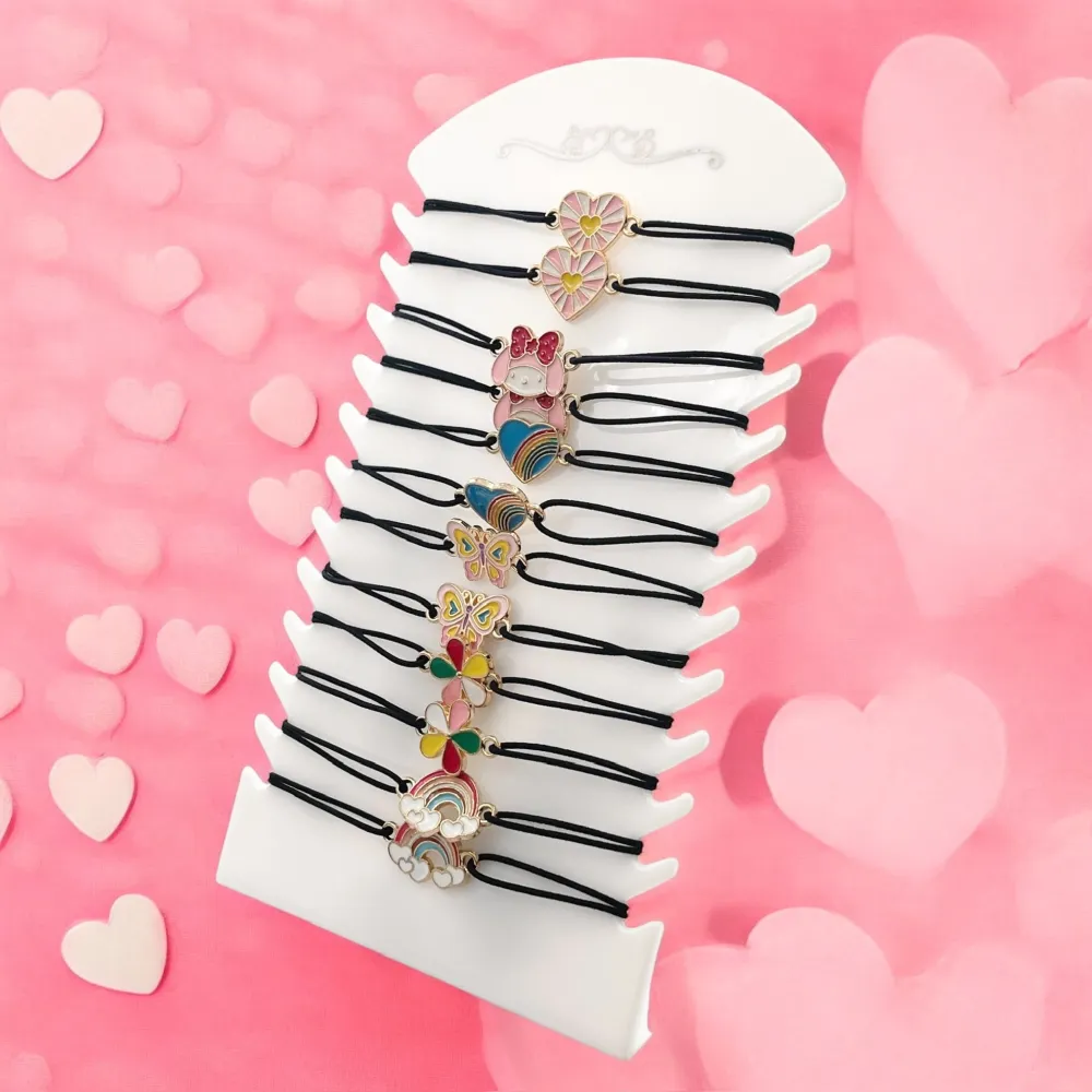 Mix Modelli -12pz Bracciali con Elastico - BPM-191-158