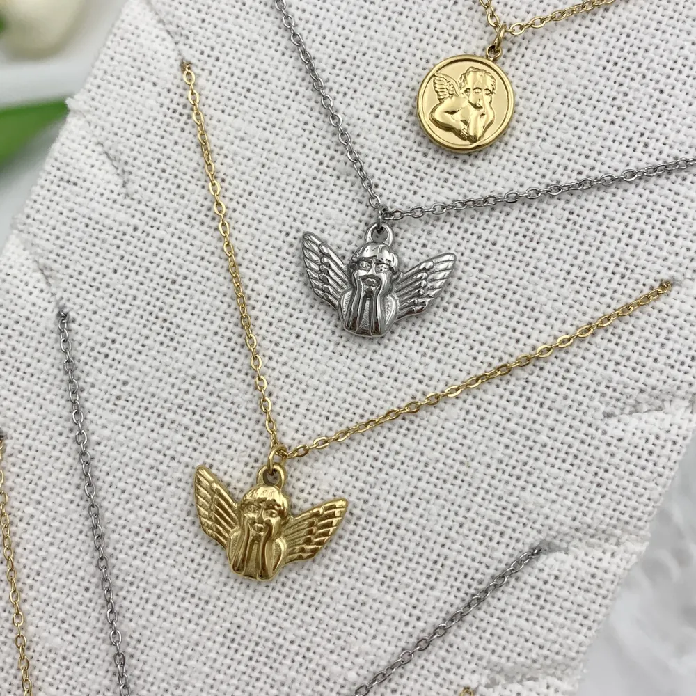 Angelo-Collana Corta in Acciaio - CAC-103-AA1156N