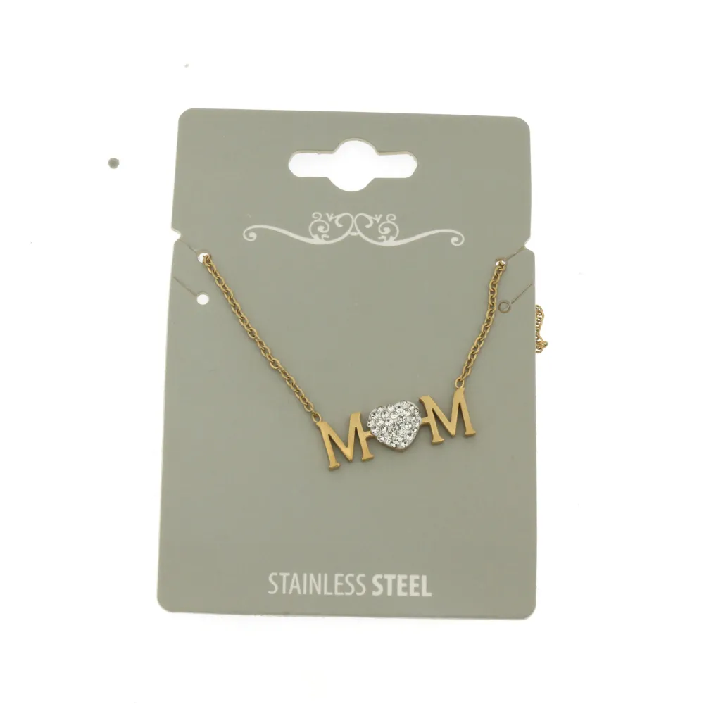 CAC-Mom 5309 - Collana Girocollo in Acciaio - CAC-413-550