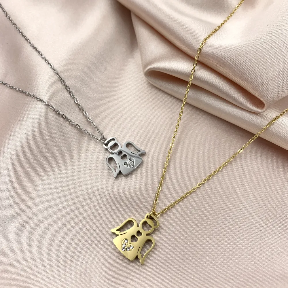 CAC6711-Angelo-Collana Girocollo in Acciaio - CAC-413-981