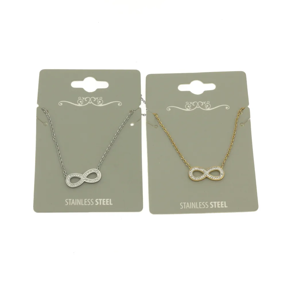 CAC-Infinito 5315- Collana Girocollo in Acciaio - CAC413-184-Infinito - Collana Girocollo in Acciaio