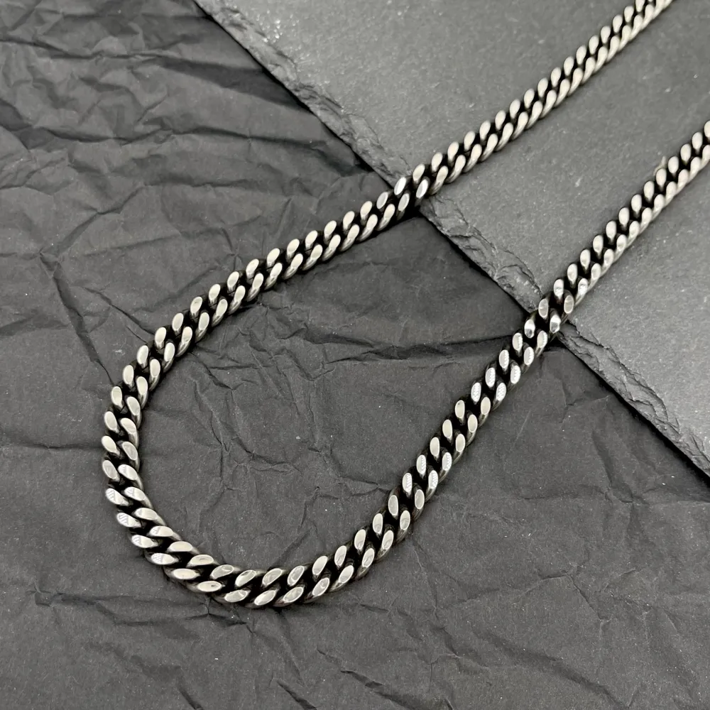 [CAU-208-260 8mm] Catena 8mm-Collana da Uomo in Acciaio - CAU-208-260 8mm